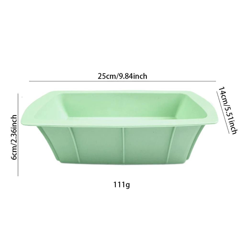 1 шт. силиконовая форма для выпечки хлеба, антипригарная силиконовая форма для домашнего хлеба, тостов, кухонные принадлежности, инструмент для выпечки