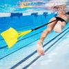 Тренировочный пояс для силовых тренировок Yousheng Swim Parachute, плавательный тренажер с сопротивлением и поясом для плавания Drag Parachute для взрослых
