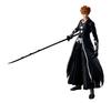 TAMASHII NATIONS BLEACH Blood War Arc Kurosaki Ichigo Tensa 155mm ABS PVC Movable Figure S.H.Figuarts Thousand-Year -Bankai Zangetsu- Approx. &