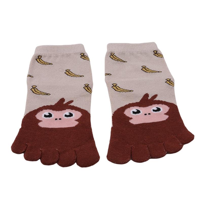 Toe Socks Kids Five Finger Sock Lovely Children Socks Cotton Animal Boys Girls Socks