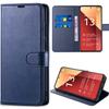 Case - E.F.CONNECTION - For Xiaomi Redmi Note 13 Pro 4G - Shockproof Protection - PU Leather - Navy Blue