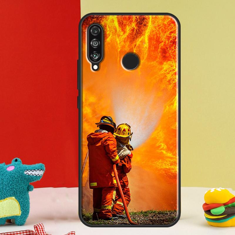 Герой пожаротушения Для Huawei Nova 9 10 SE 12i 12s 11i 5T Y91 Y90 Y60 Y70 Y72 Y61 P60 Pro P20 P30 P40 Lite Чехол