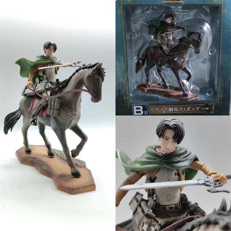 18 см аниме статуя «Атака Титанов» фигурка Levi модель коллекция игрушек подарки для друзей