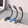 Night Light Mini Reading Lamp Curved Folding Portable Desk Clip Desk Lamp Eyes Friendly Anti-flicker