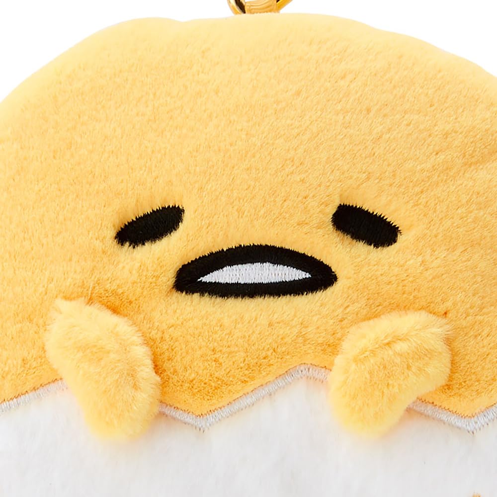 Награда Sanrio Pouch Character с окошком 2nd Gudetama GUDETAMA Character 326267 в форме лица 12,5×15×7 см
