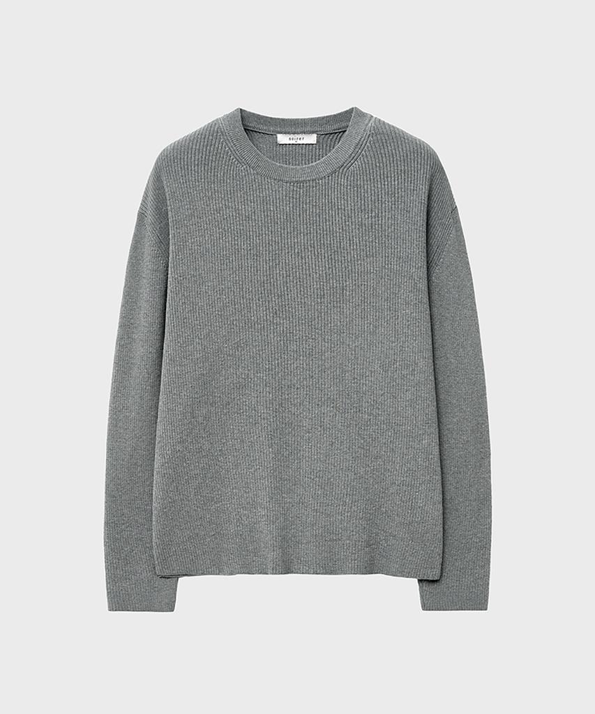 NOIRER Lux Cotton Basic Knit (Gray)
