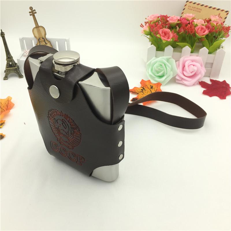 8/18/32/48/64 унций негабаритная бутылка для виски, бутылка для виски, сумка Cccp, портативная фляжка для алкоголя из нержавеющей стали