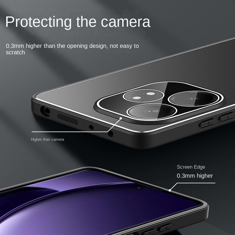 Акриловый защитный чехол для задней крышки камеры для Realme GT Neo 7 Noe7 6 Pro GT 7 Pro GT 6T 6 5 Pro Realme 13 Pro Жесткая крышка объектива