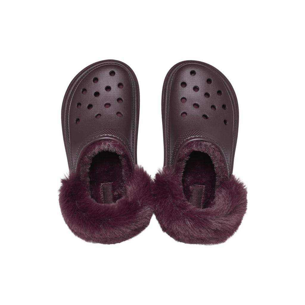 Crocs Stomp Lined Clog Удобные клоги Унисекс клоги Темно-красный 208546-6WD
