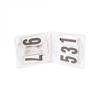 Deluxe Oval 3 Number Holder (Pack Of 2)