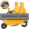 Authentic Electric Vehicle Rain Poncho, Motorcycle Raincoat, Single or Double Person, Enlarged and Thickened, Full-Body Storm-Proof for Electric