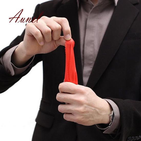 Реквизит для умных фокусов, закрывающий вид, исчезающий пластиковый кончик большого пальца + красный шелк