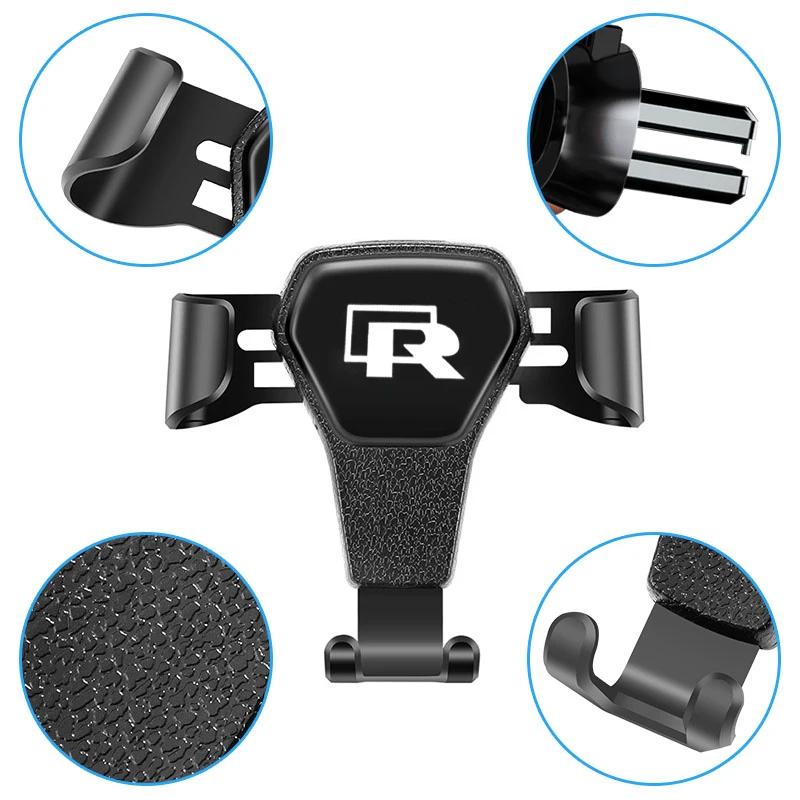 2026 Новый Для VW VOLKSWAGEN Автомобильный гравитационный держатель для телефона Крепление на вентиляционное отверстие Подставка GPS Для VW R GTI Polo Golf Passat Tiguan Ar