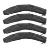 4pcs Stroller Handle Cover PU Lther Washable   Baby Pram Handle Sve  or with   Stroller Accessories