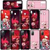 Для iPhone 16 15 Xiaomi Redmi Note 14 13 12 11 Pro Max 16e Samsung Galaxy S25 S24 S23 Moto OPPO Huawei Hazbins Hotels Charile Angel Dust Alastor чехол