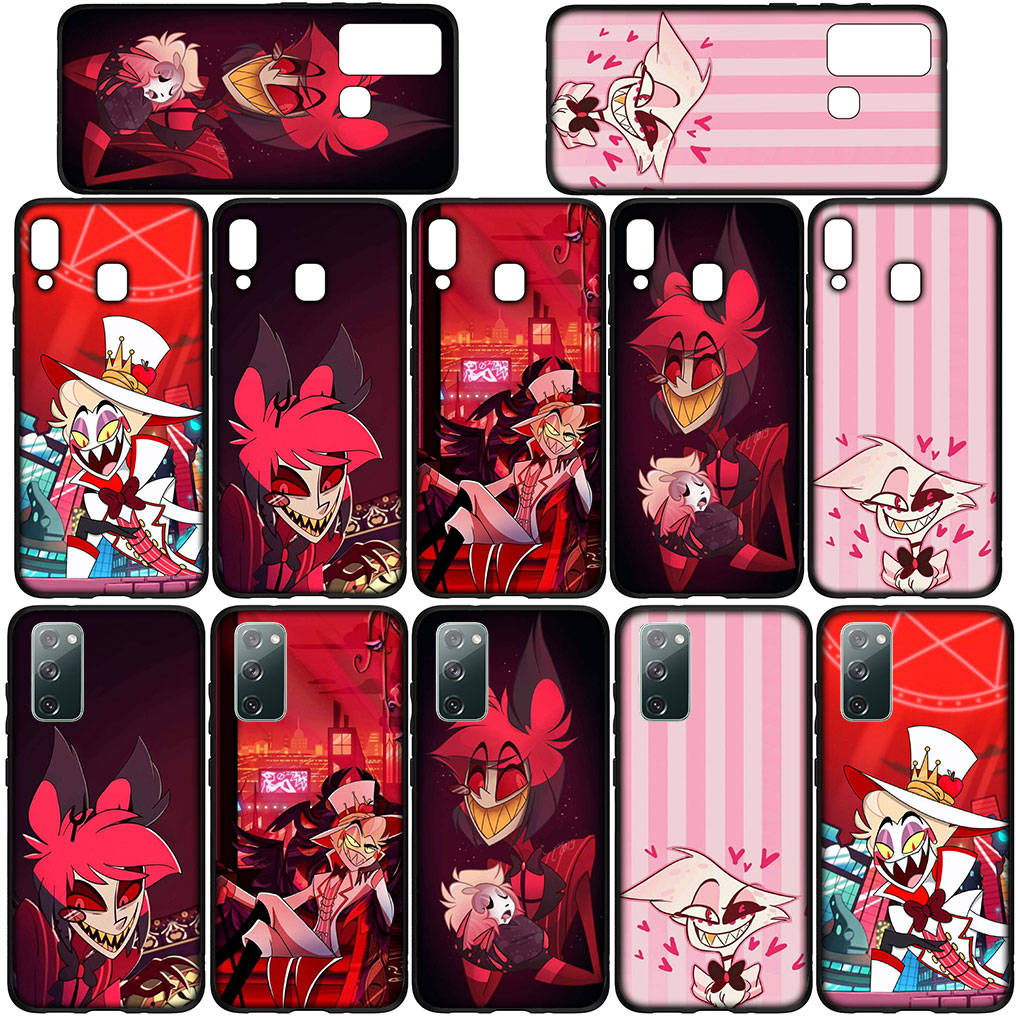 Для iPhone 16 15 Xiaomi Redmi Note 14 13 12 11 Pro Max 16e Samsung Galaxy S25 S24 S23 Moto OPPO Huawei Hazbins Hotels Charile Angel Dust Alastor чехол