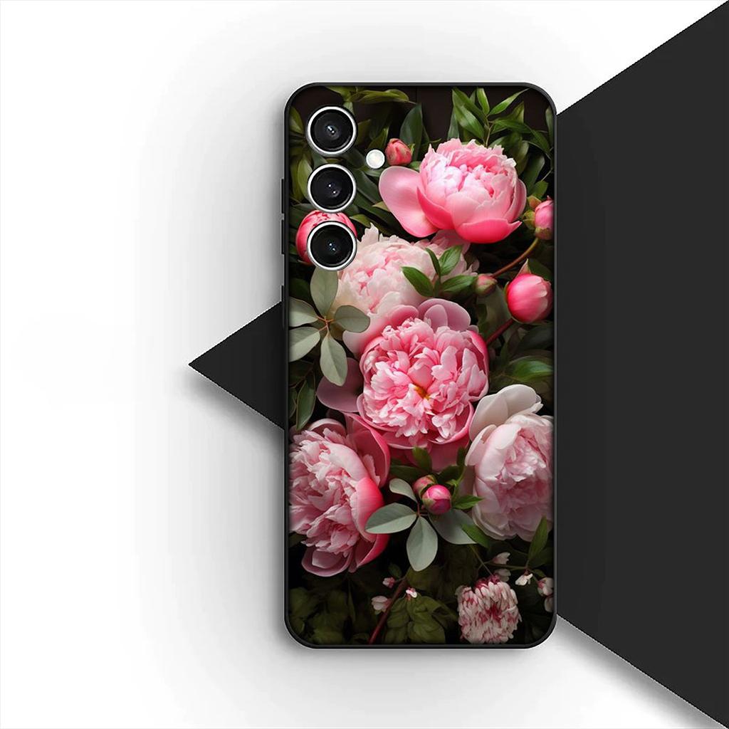 Soft Cover for Apple iPhone 17 Pro XS Max Air 6 7 8 Plus 5 + SE 2022 SE2 16E Casing Phone Case Poppy Flower Bloom Fashion
