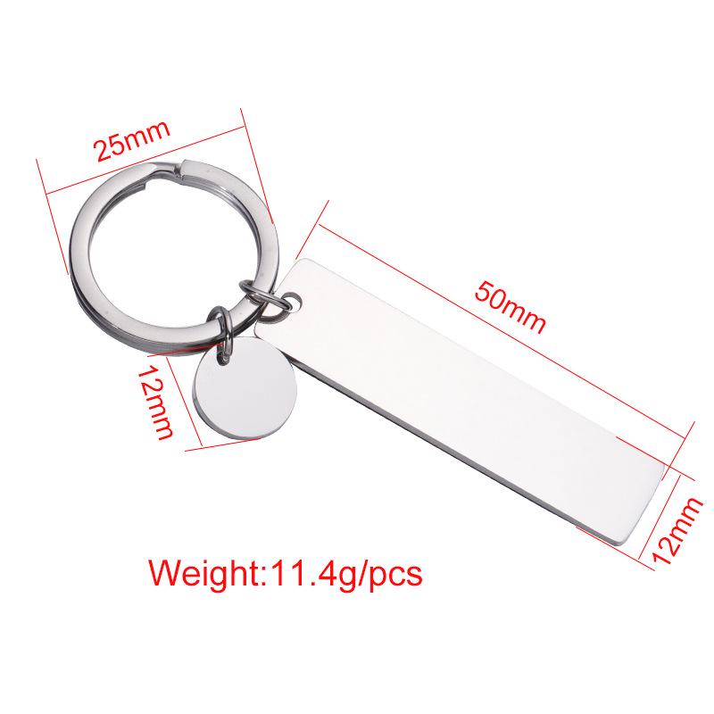 Круглый брелок из нержавеющей стали с зеркалом и подвеской своими руками