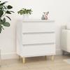823040 vidaXL White Buffet 60x35x70 Cm Engineered Wood