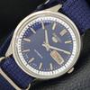 5 SPORTSMATIC AUTOMATIC VINTAGE 6619A JAPAN MENS BLUE DIAL WATCH A702331-5 R124-a702331