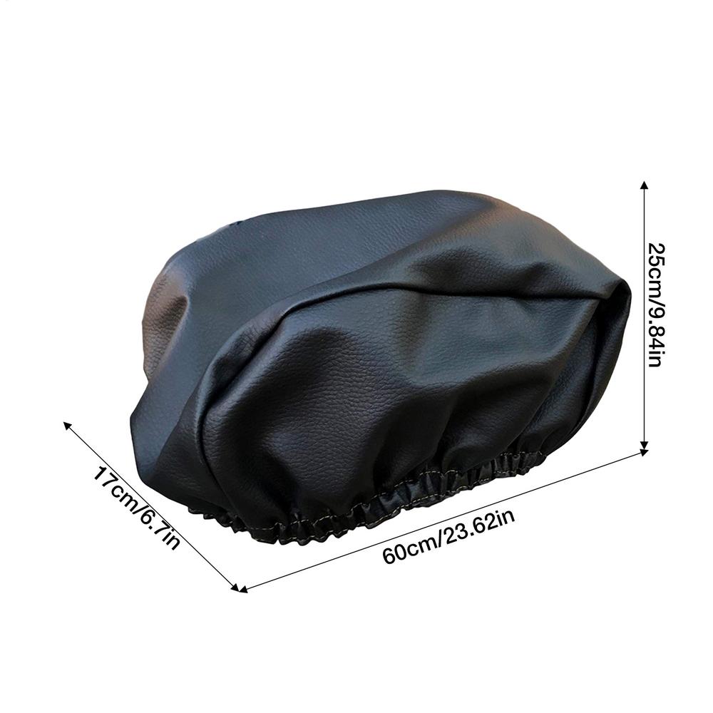 1PCS Durable Soft Waterproof Winch Dust Cover 3500lbs/17500lbs Car Electric Winch Protector Black Car Accessories