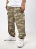 Jigga Wear Men's Green Camo Rip-Stop Tactical Outdoor Military Combat Pants S