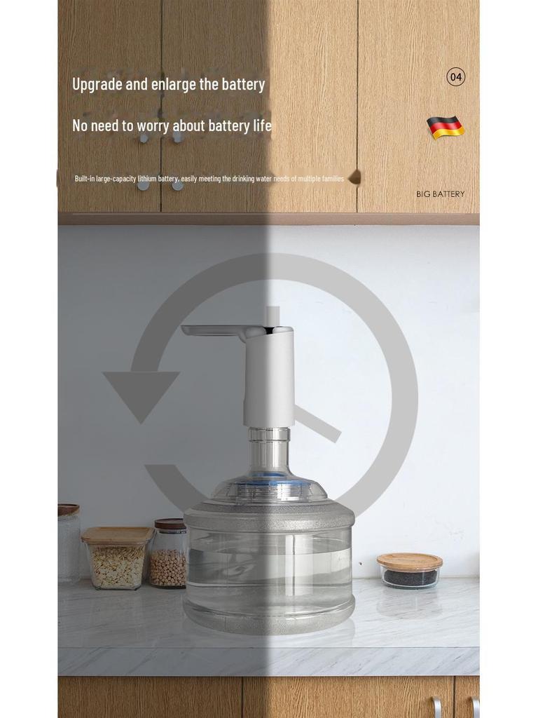 Складной перезаряжаемый электрический диспенсер для воды с защитой от насекомых для домашнего использования