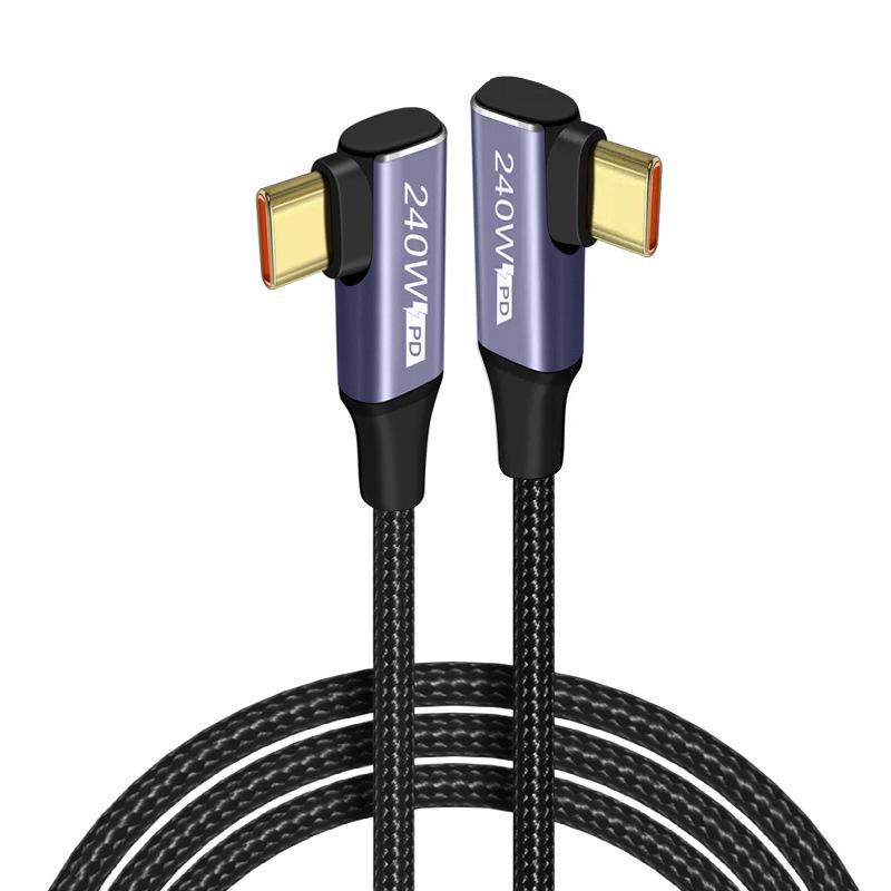 240 Вт USB-C на C 5A PD кабель для быстрой зарядки для ноутбука и телефона