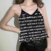Блестящий топ-топ для клубной вечеринки Shimmer Camisole Club Party Costume Fashion Festival Beach Girls