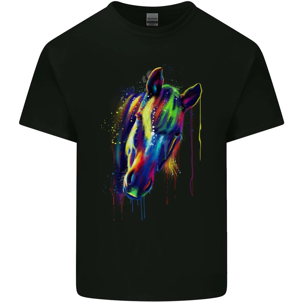 A Watercolour Horse Kids T-Shirt Childrens