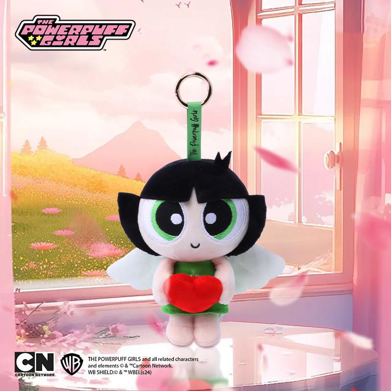 Flying Girls Powerpuff Angels Plush Keychain Soft Toy For Collectors