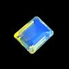 Lab-Created Opal Loose Gemstone Emerald Cut Unique Multicolor 49.15 ct October Birthday Birthstone