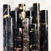 Gray Marble Self-Adhesive Wallpaper Waterproof Vinyl Peel and Stick Wallpapers for Old Furniture Kitchen Countertop Granite Film