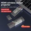 50M Full HD 1080P Portable Metal for Wireless Video Transmitter Receiver Meeting Projector PassThrough Splitters Converters