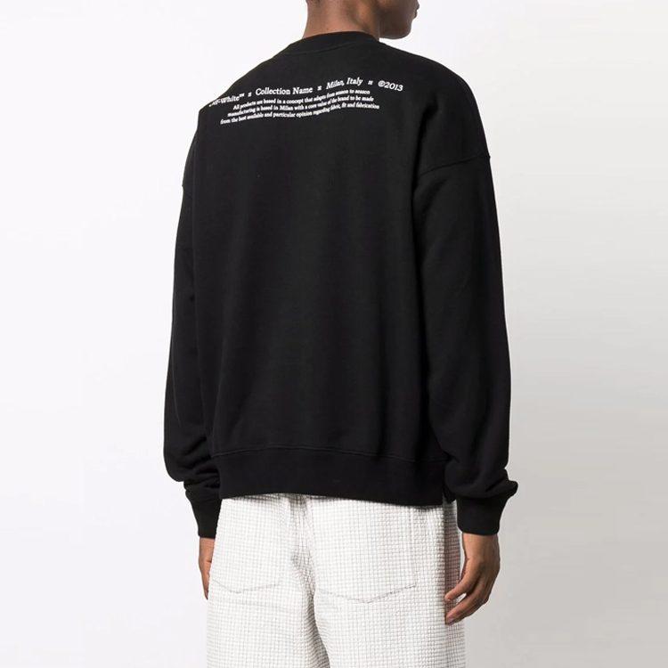 OFF WHITE Худи мужское FW21 Черный OMBA054F21FLE0101084
