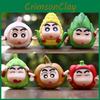 Fruit Crayon Shin Chan Pvc Desktop Decor Action Figure Model Collectors For