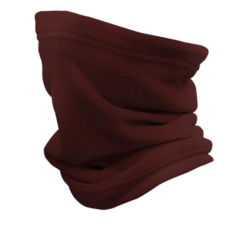 Winter Neck Warmer Men Women Thermal Fleece Neck Gaiter Camping Skiing Tube Scarf Cold Proof Snowboard Half Face Mask Face Cover