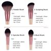 DUcare Makeup Brushes 8-14 Pcs with Makeup Bag, Cosmetic Makeup Brush Set For Foundation Blending Blush Eye Shadow Nylon Hair