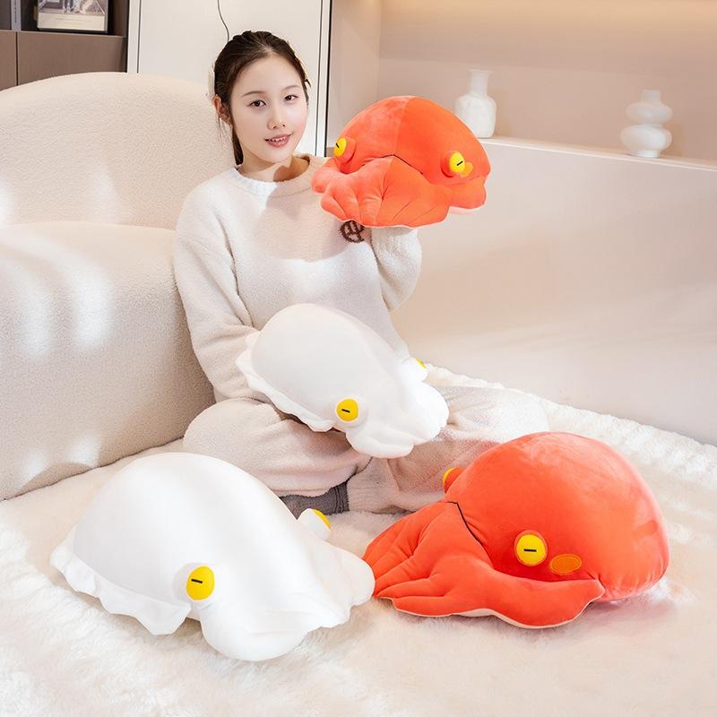 Мягкая подушка-игрушка осьминог, плюшевая кукла, кукла-осьминог, домашняя подушка-подушка, тряпичная кукла для девочки