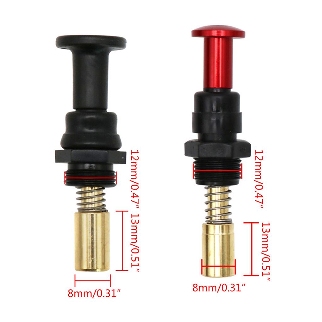 Hot Start Valve Button Chock Starter Replacement for FCR-MX FCR MX Flat Slide Carburetor Easy Installation Compact-size