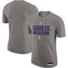Jordan Hornets Training Alphabet Print Round Neck Short Sleeve T-Shirt Men Tops Grey DR6455-063