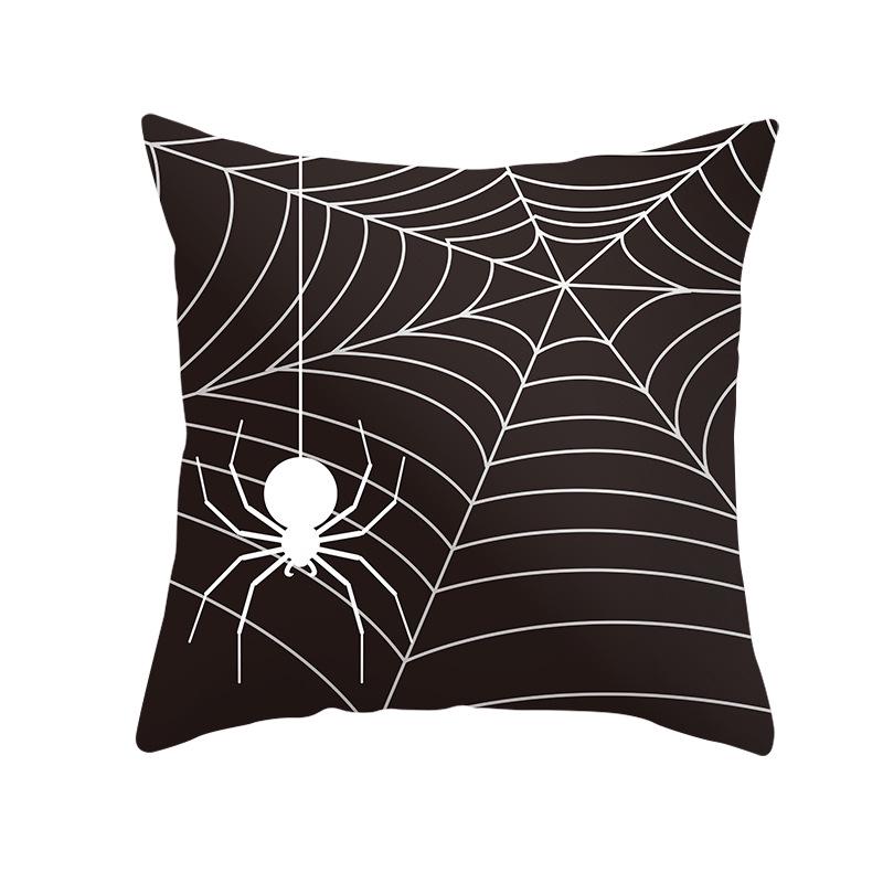 New Halloween Pumpkin Pillow Cover Home Peach Skin Home Decoration Supplies Cushion Waist Pillow Cover