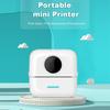 Портативный мини-карманный принтер, беспроводной термопринтер BT, фото-заметки, заметки об ошибках, термопринтер