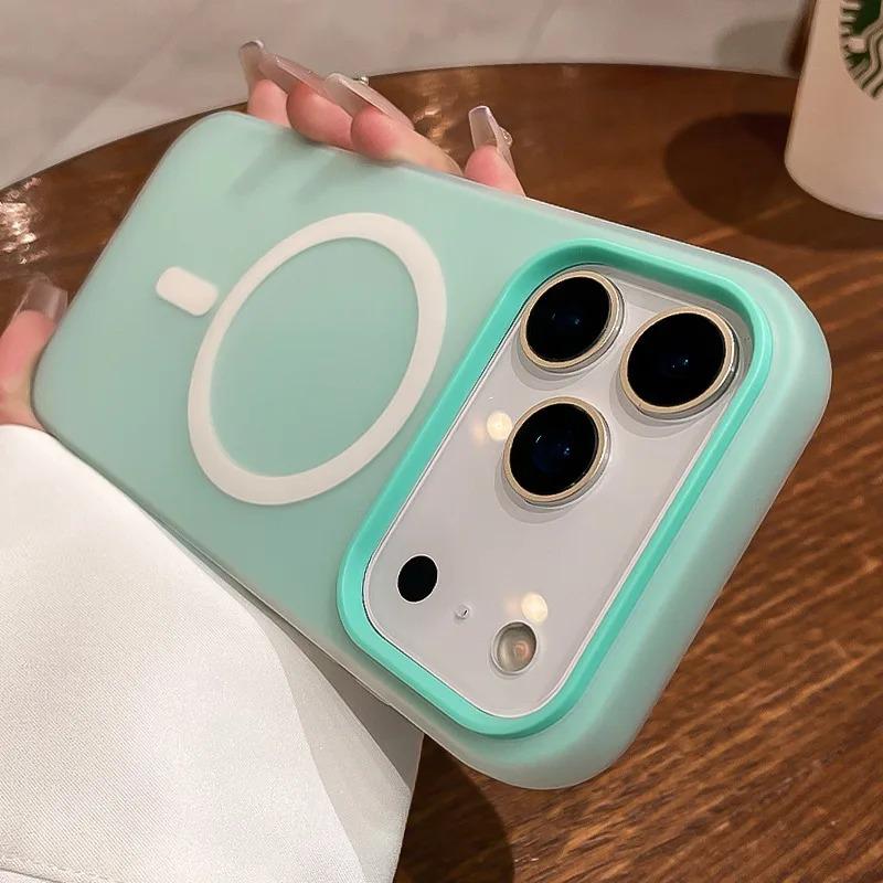 Гелевый Магнитный Матовый Чехол для iPhone 17 Pro Max - Серия Apple Air 16, Полное Покрытие, Премиальная Защита