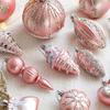 Ice Cream Christmas Balls Pendants Pink Merry Christmas Decor  Wedding Party