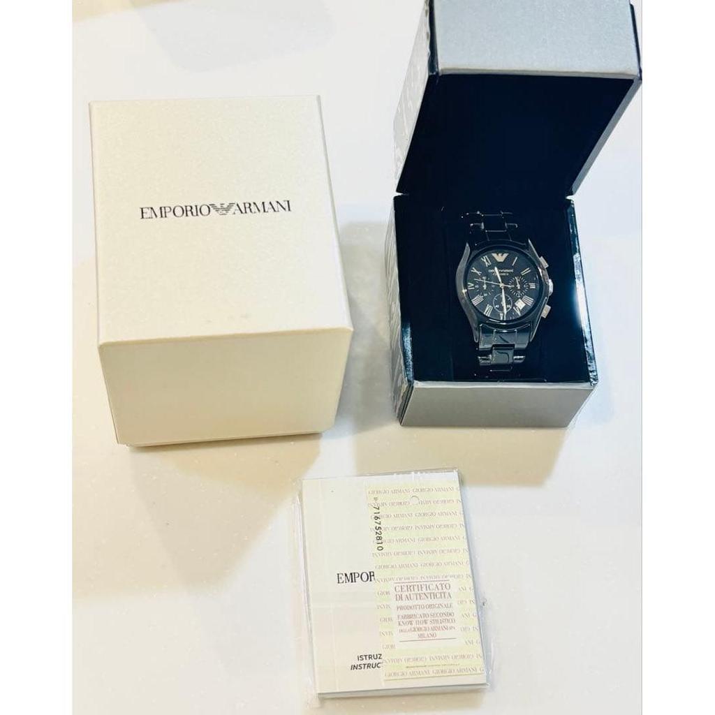Б/У [Очень хорошее состояние/Батарея заменена] Часы Emporio Armani Ceramica AR1400