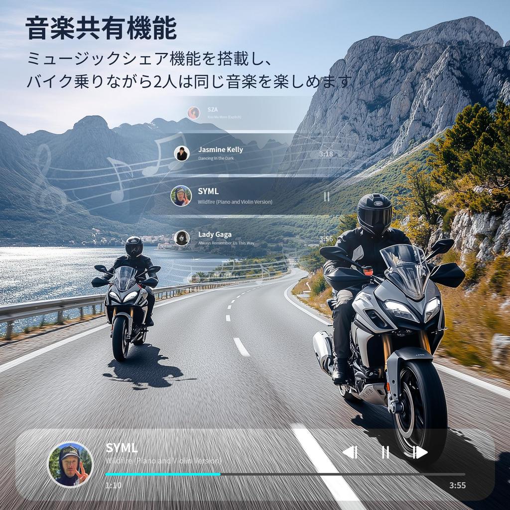 FODSPORTS T1 PRO Motorcycle Simultaneous Bluetooth HIFI Sound Noise FM Music Communication Connects To Other IP67 Siri Helmet Japanese Audio
