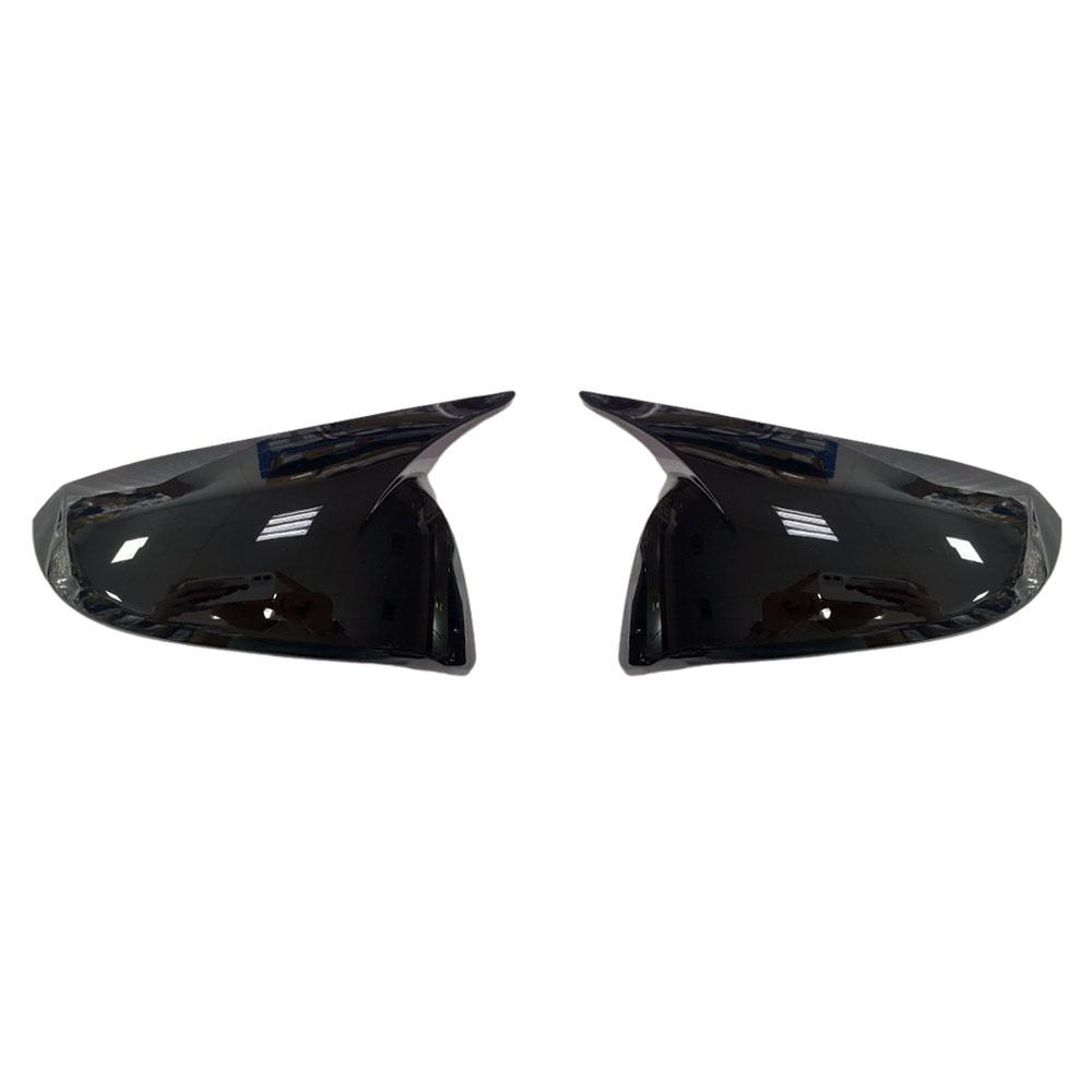 Для Toyota Highlander 2014-2020 Крышка бокового зеркала заднего вида автомобиля Накладка на крыло Наружная наклейка на дверь автомобиля Чехол Накладка Вид карбонового волокна