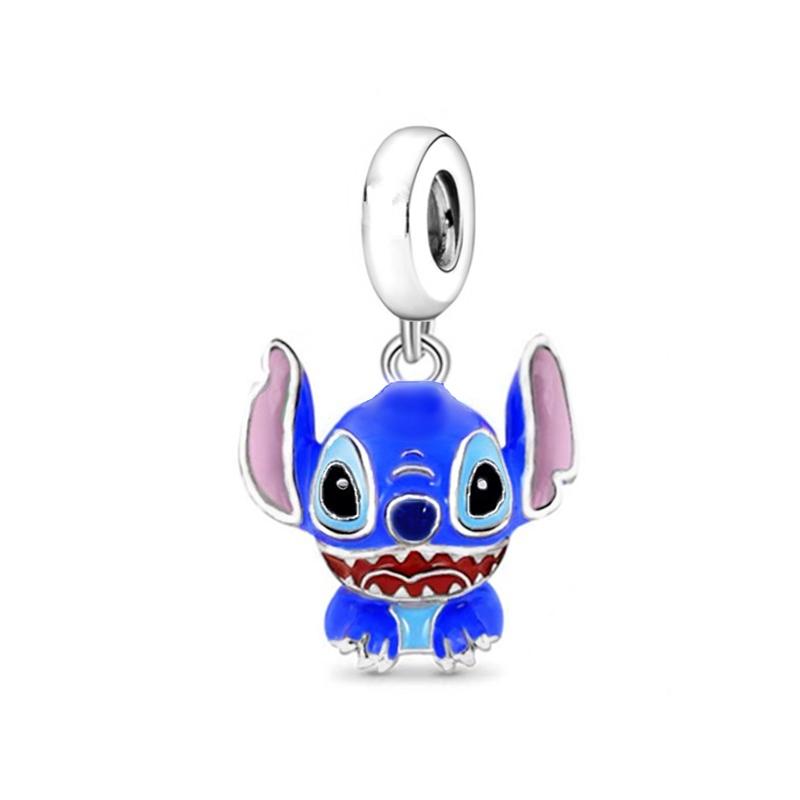New Disney Sparkling Stranger Demodog Demogorgon Dangle Stitch Charm Bead Monster Fit Original Bracelets DIY Jewelry Gifts