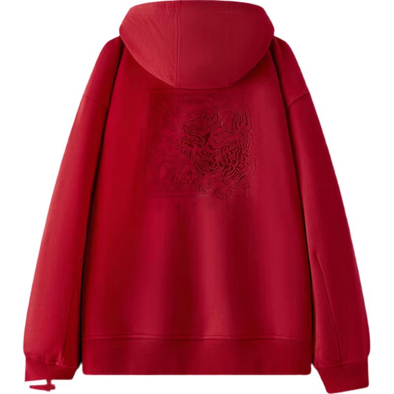Semir Zhang Renhua Collaboration Embroidered Hoodie for Women